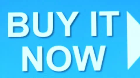 "Buy it Now" button. Internet Shopping. Video stock 10759919
