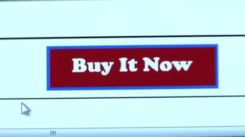 "Buy It Now" button. Internet Shopping. Stock Footage 10759986