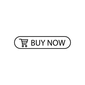 Buy now black simple button. Buy now sign button isolated. Shopping sign. Stock Illustration