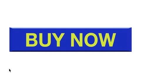 Buy Now button. Animation of a mouse cursor hitting Buy Now button 스톡 동영상 147553196
