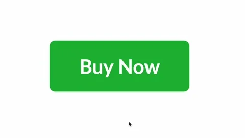 Buy Now Button Click Front View Extreme Close Up. Stock Footage 217776401