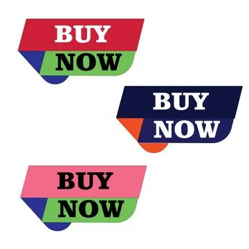 Buy now button Stock Illustration