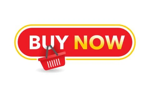 Buy now button web element Stock Illustration