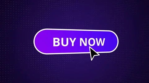 Buy now call to action button, animated motion graphic Stock Footage 294144607