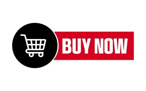 Buy Now E-commerce Discount Offer Design CTA Vector Stock Illustration