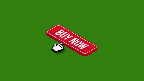 Buy now isometric button Stock Footage 175263238