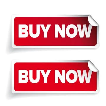 Buy now label vector Stock Illustration