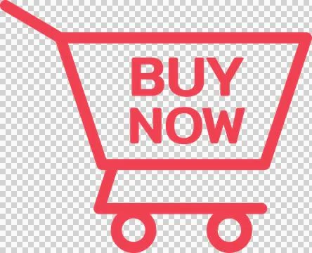BUY NOW red BUTTON  3 Stock Illustration