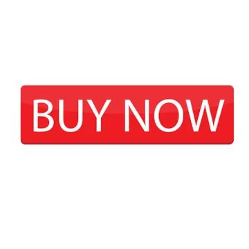 Buy now red button. website element. online shop icon, shopping cart icon Stock Illustration