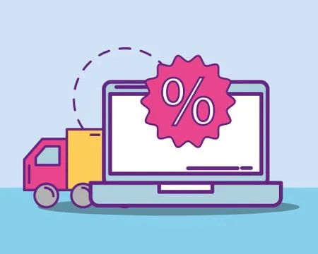 Buy online concept Stock Illustration