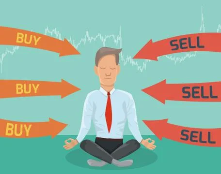 Buy or sell? Illustrazione stock