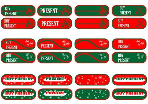 Buy present Stock Illustration