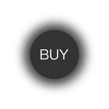 Buy web interface button grey color, customer decision, tourism, credit Stock Illustration