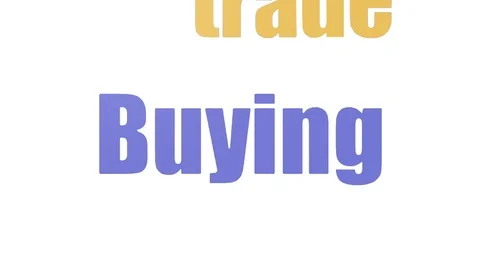 Buying Animated Word Cloud Isolated Stock Footage 103665283