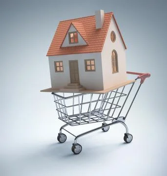Buying Home Stock Illustration