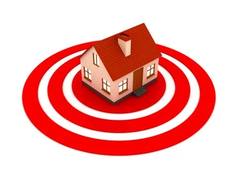 Buying a home Stock Illustration