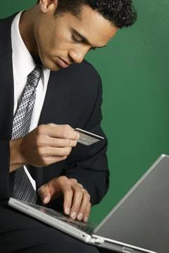 Buying On Line Stock Photos