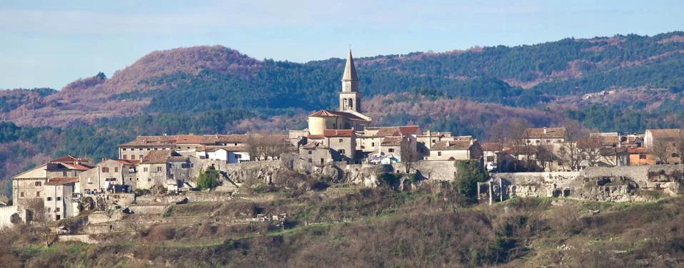 Buzet Foto stock
