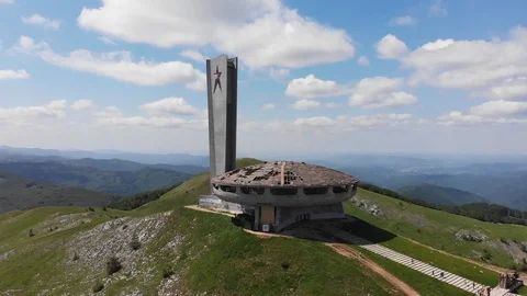 Buzludzha Monument Stock Footage 90309039