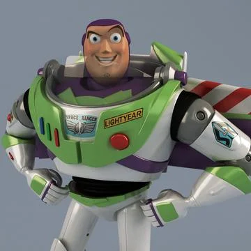 3D Model: Buzz Lightyear Pose 1 ~ Buy Now #91434379 | Pond5