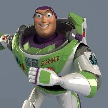 Buzz Lightyear Pose 5 ~ 3D Model #91485660 | Pond5