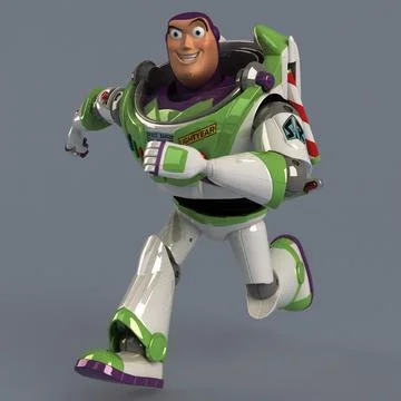 Buzz Lightyear Pose 5 ~ 3D Model #91485660 | Pond5