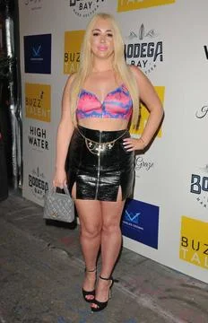  the Buzz Talent: The End of Lockdown Party Jodie Weston at the Buzz Talen... Stock Photos