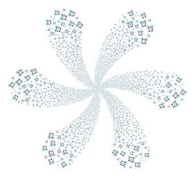 Buzzer Cycle Stream Stock Illustration