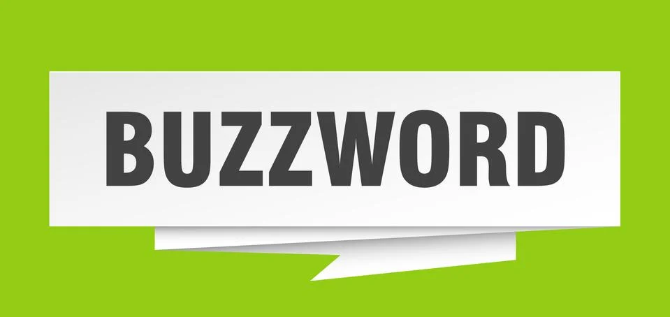 Buzzword Stock Illustration
