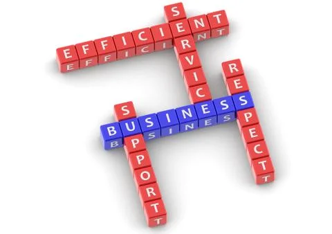 Buzzwords business Stock Illustration