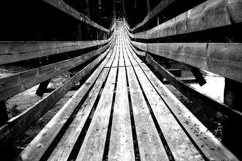 BW Bridge Foto stock