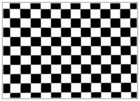 Bw checkered pattern Illustrazione stock