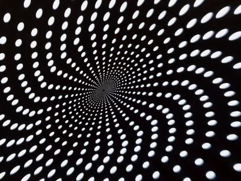 B&amp;W dot pattern Stock Illustration