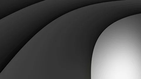 BW Gradient Wave Lines Seamless Background Stock Footage 123415387