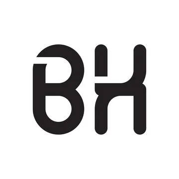 Bx initial letter vector logo icon Stock Illustration