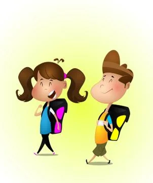 On the bycicle Stock Illustration