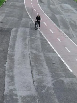 Bycicle path Stock Photos