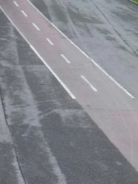 Bycicle path Stock-Fotos