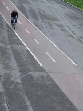 Bycicle path Stock Photos