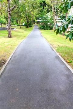 Bycicle path Stock Photos