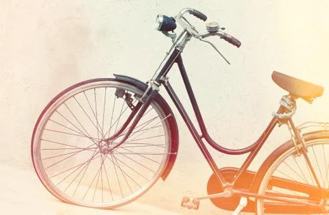 Bycicle retrò Foto stock