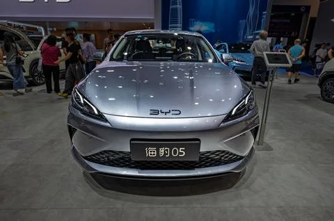 BYD Auto Makes its Debut at the 23rd Changchun Auto Expo Fotos de archivo