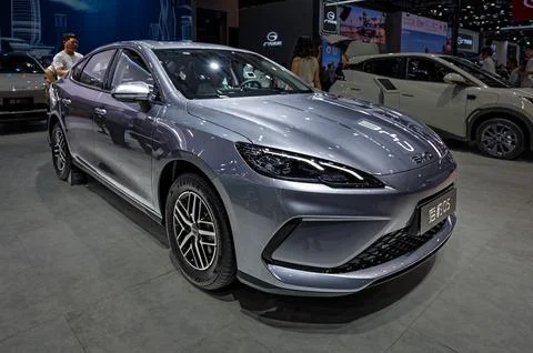 BYD Auto Makes its Debut at the 23rd Changchun Auto Expo Foto stock