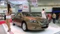 BYD G6 at yearly automotive-show SIA 2012 in Kiev, Ukraine HD Footage