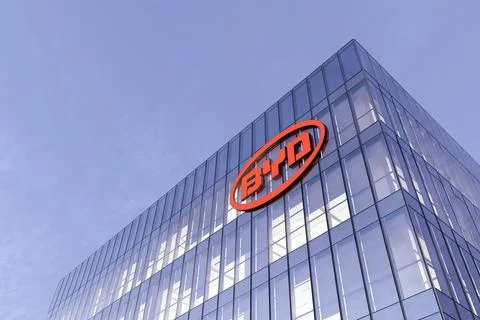 BYD 스톡 일러스트