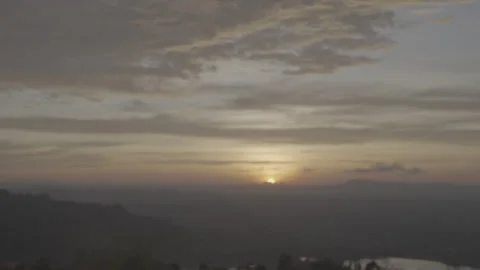 Bye The Lights: A Sunset Farewell Stock Footage 279721719