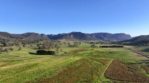 Bylong Valley Stock Footage 321288152