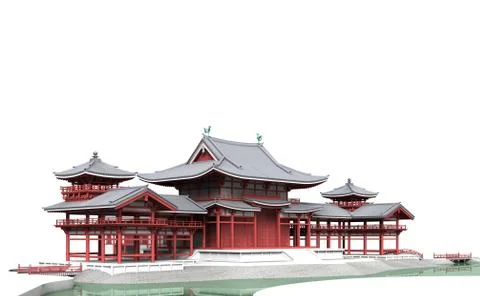 Byodo in 5 Stock Illustration