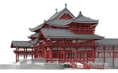 Byodo in 6 Stock Illustration