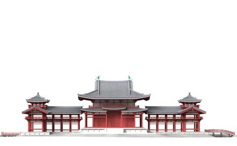 Byodo in 7 Stock Illustration